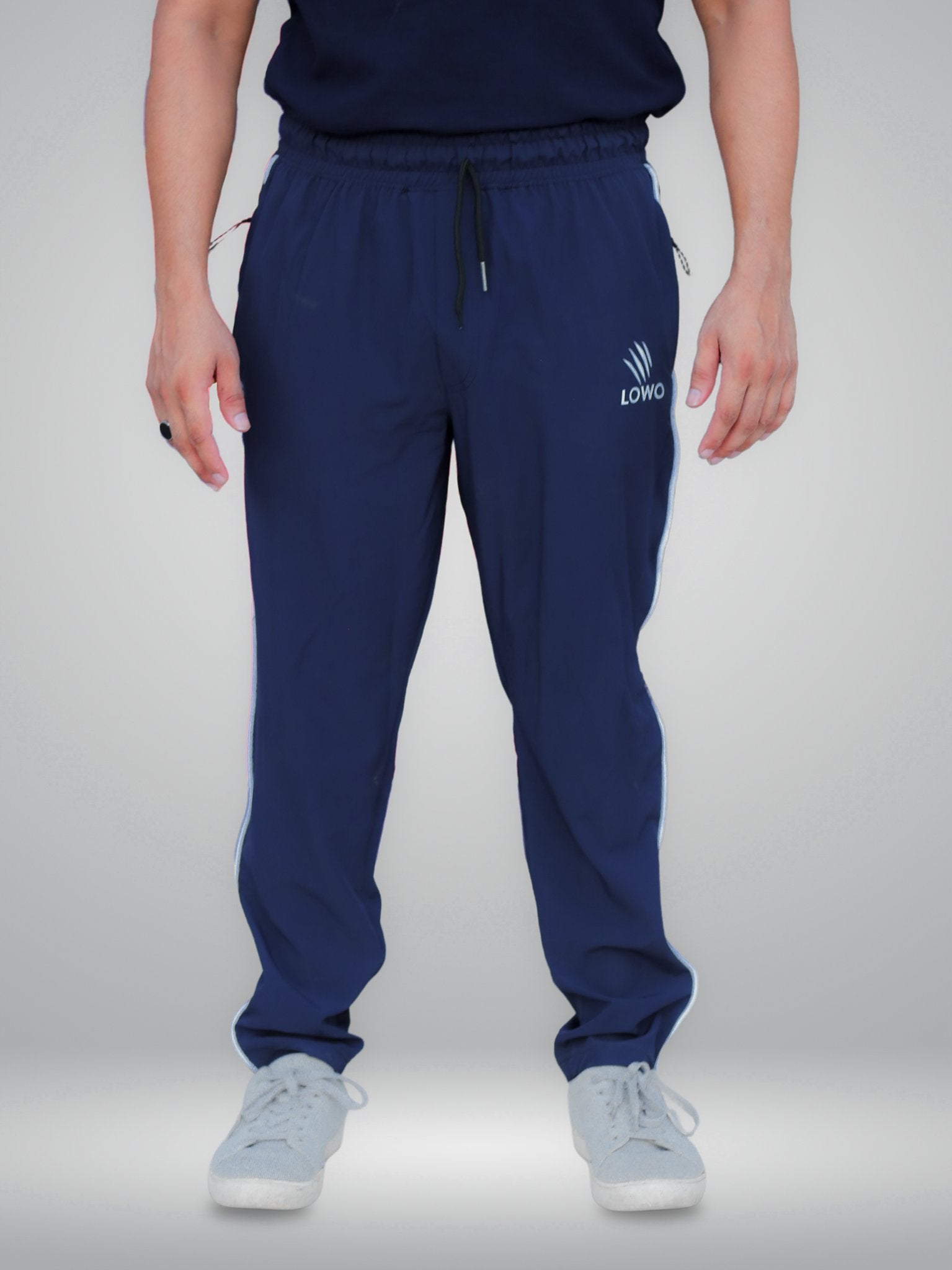 LOWO Classic Blue Premium Micro Stretch Trouser